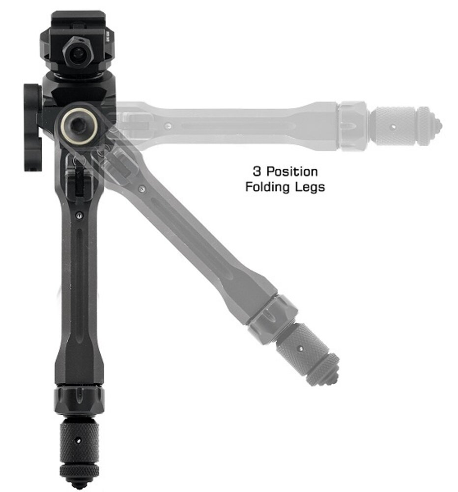UTG UTG PRO TBNR Bipod 7-9” Picatinny – Professional Adjustable Rifle Bipod (Made in USA)