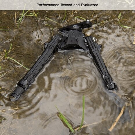 UTG UTG PRO TBNR Bipod 7-9” Picatinny – Professional Adjustable Rifle Bipod (Made in USA)