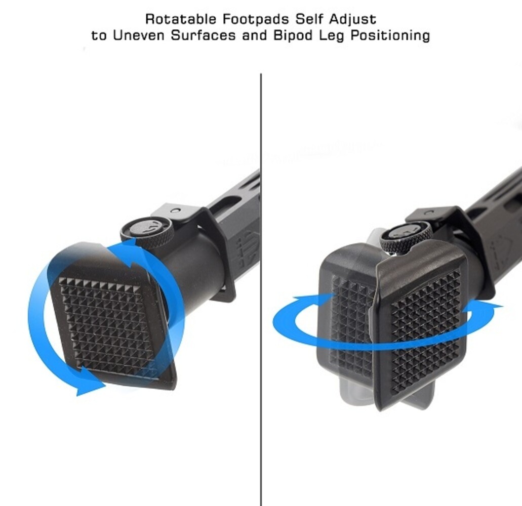 UTG UTG Big Bore Bipod Picatinny – Full Stability Bipod voor zware kalibers