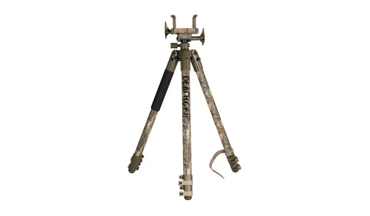 BOG BOG DeathGrip Aluminium Realtree Excape Tripod | Professional Shooting Tripod