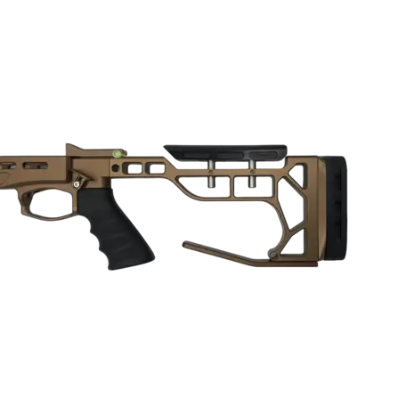 Saber Tactical Saber Tactical Chassis FX DRS - Bronze | CNC Aluminium Chassis for FX DRS Airgun Saber Tactical Saber Tactical Chassis FX DRS - Bronze | CNC Aluminium Chassis for FX DRS Airgun