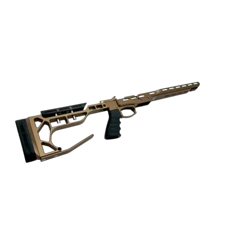 Saber Tactical Saber Tactical Chassis FX DRS - Bronze | CNC Aluminium Chassis for FX DRS Airgun Saber Tactical Saber Tactical Chassis FX DRS - Bronze | CNC Aluminium Chassis for FX DRS Airgun