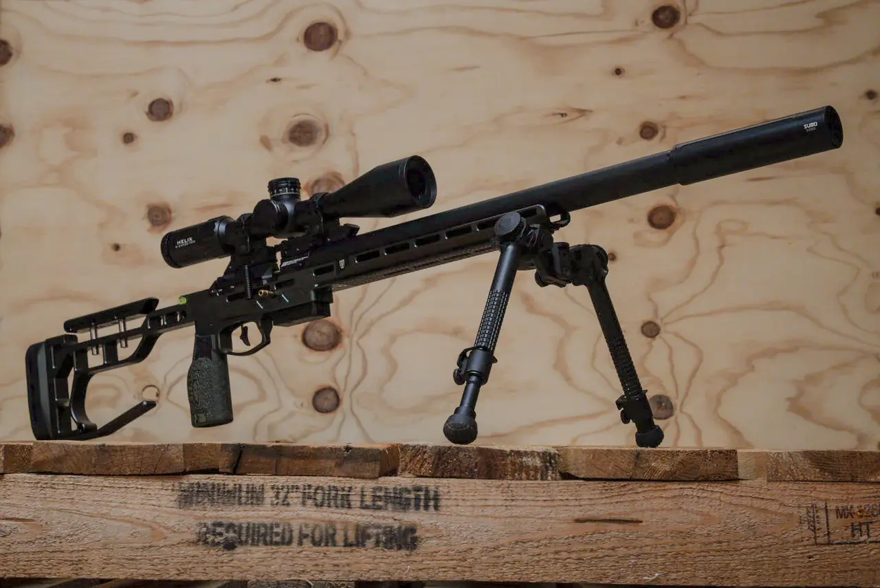 Saber Tactical Saber Tactical Chassis FX DRS - Grey | CNC Aluminium Chassis for FX DRS Airgun Saber Tactical Saber Tactical Chassis FX DRS - Grey | CNC Aluminium Chassis for FX DRS Airgun