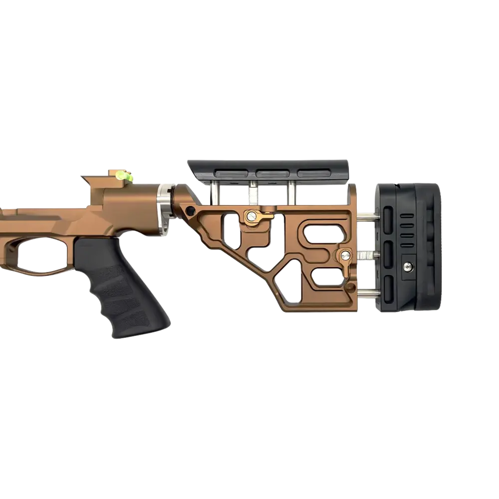 Saber Tactical Saber Tactical Chassis voor FX King Airgun - Bronze Saber Tactical Saber Tactical Chassis voor FX King Airgun - Bronze