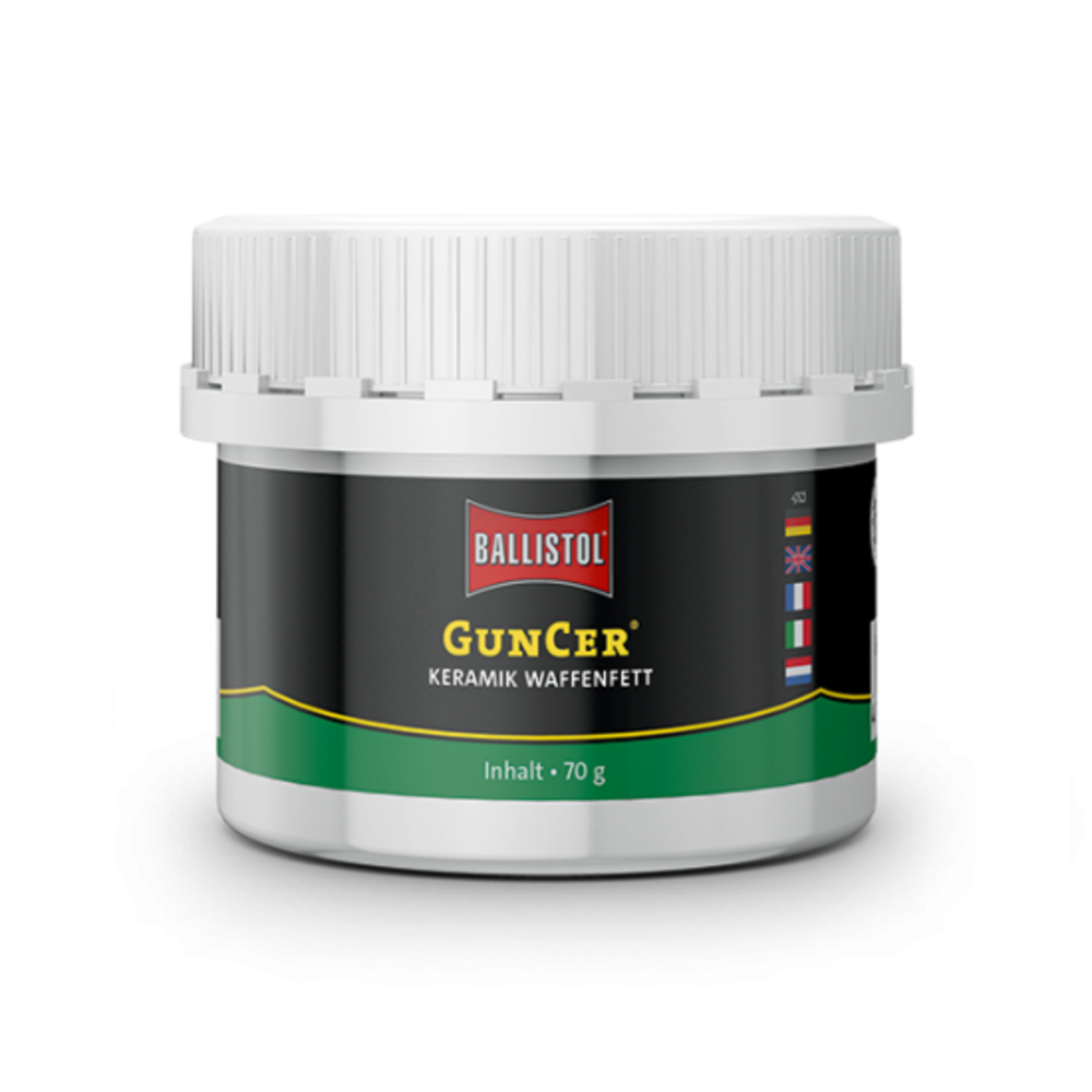 Ballistol Ballistol GunCer Keramisch Wapenvet 70 g Pot voor Vuurwapens en Luchtwapens Ballistol Ballistol GunCer Keramisch Wapenvet 70 g Pot voor Vuurwapens en Luchtwapens