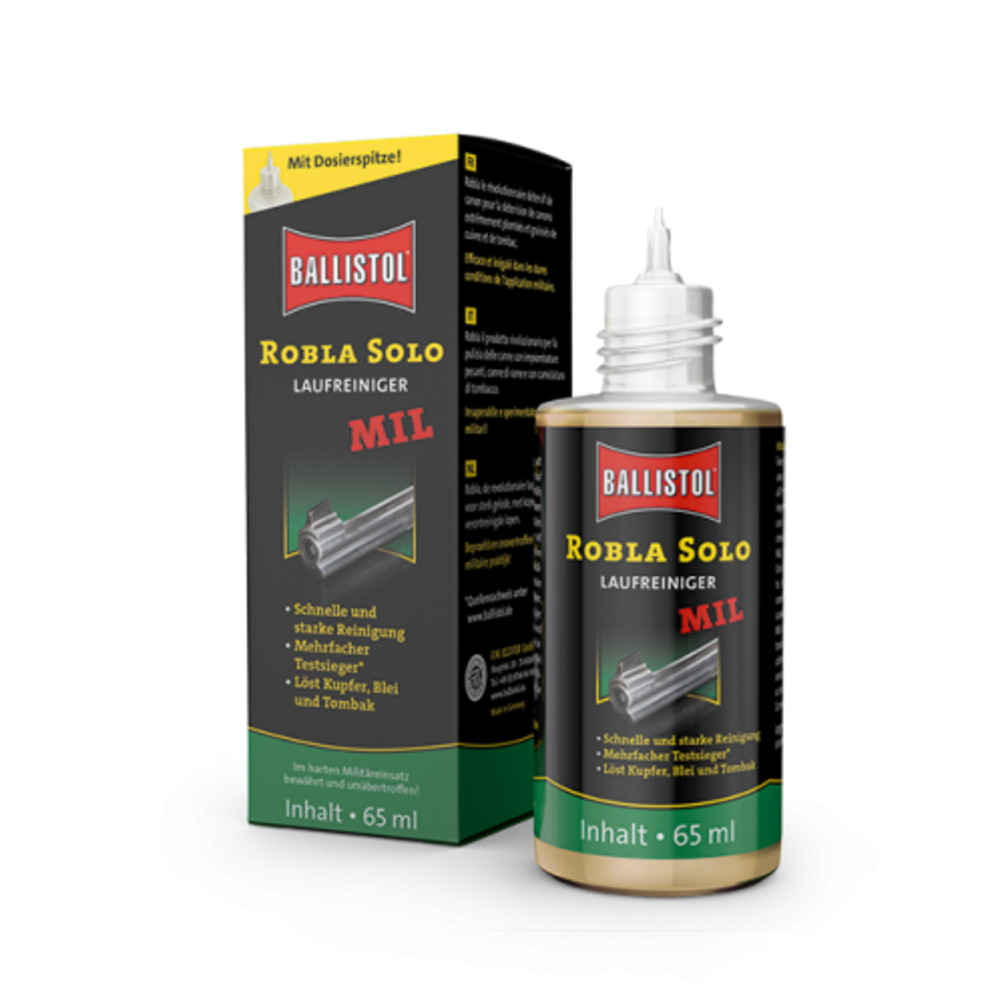 Ballistol Ballistol Robla Solo MIL Barrel Cleaner 65 ml for Firearms and Airguns Ballistol Ballistol Robla Solo MIL Barrel Cleaner 65 ml for Firearms and Airguns