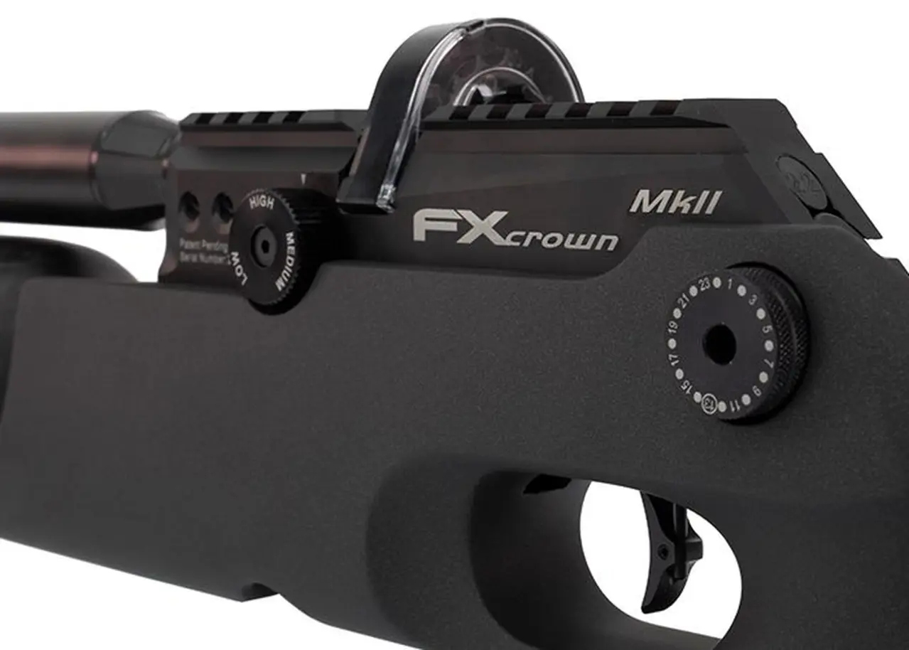 FX Airguns FX Crown MKII Continuum PCP Airgun with 380 mm and 700 mm Barrel FX Airguns FX Crown MKII Continuum PCP Airgun with 380 mm and 700 mm Barrel