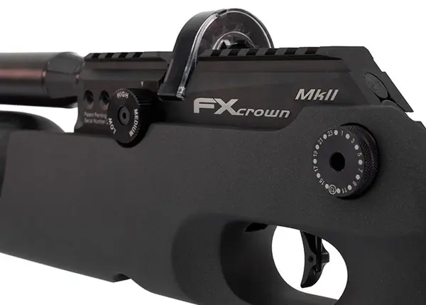 FX Airguns FX Crown MKII Continuum PCP Luchtgeweer met 380 mm en 700 mm loop FX Airguns FX Crown MKII Continuum PCP Luchtgeweer met 380 mm en 700 mm loop