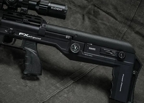 FX Airguns FX Leopard Standard Bottle PCP Airgun with 600 mm Barrel and 740 cc Air Capacity