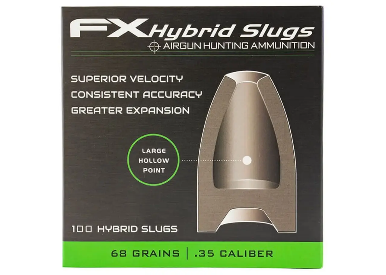 FX Airguns FX Hybrid Slugs .35 – 68 Grain – 100 pcs FX Airguns FX Hybrid Slugs .35 – 68 Grain – 100 pcs