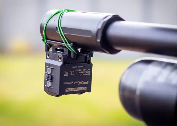 FX Airguns FX Pocket Chrono V2 Snelheidsmeter – compacte draadloze chronograaf voor luchtbuksen