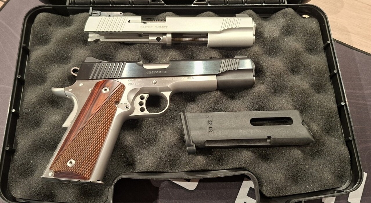 Kimber Kimber Custom II Two Tone 9mm Pistol with .22 LR Conversion Kit – Used