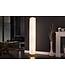 Invicta Interior Moderne design vloerlamp PARIS 160cm witte geplooide kap vloerlamp - 8159