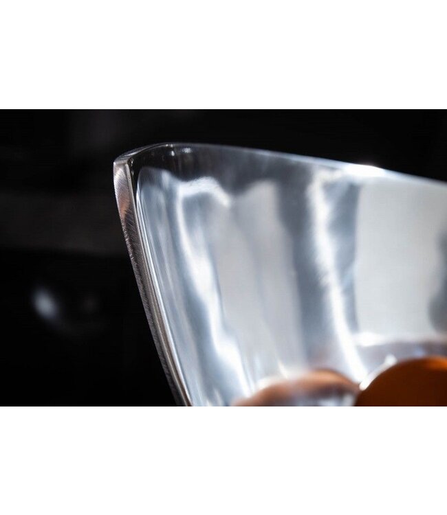 Invicta Interior Moderne kom ABSTRACT 30cm gepolijst aluminium decoratie - 8509