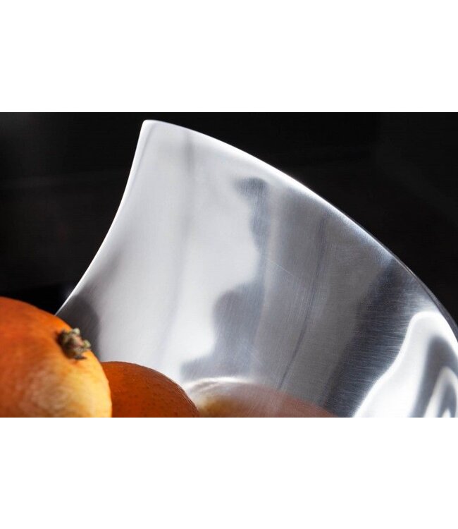 Invicta Interior Moderne kom ABSTRACT 30cm gepolijst aluminium decoratie - 8509