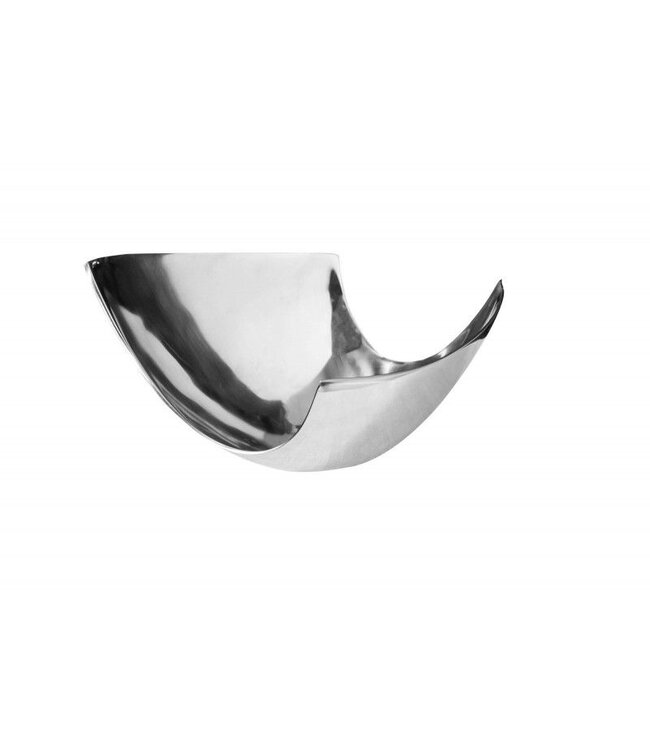 Invicta Interior Moderne kom ABSTRACT 30cm gepolijst aluminium decoratie - 8509