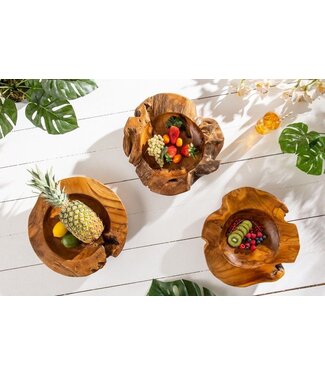 Invicta Interior Massieve schaal NATURE ROOT 40cm natuurlijk teakwortelhout - 11627