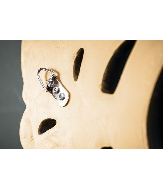 Invicta Interior Elegante wandspiegel VENICE 75x75cm goud antieke barokstijl - 15626