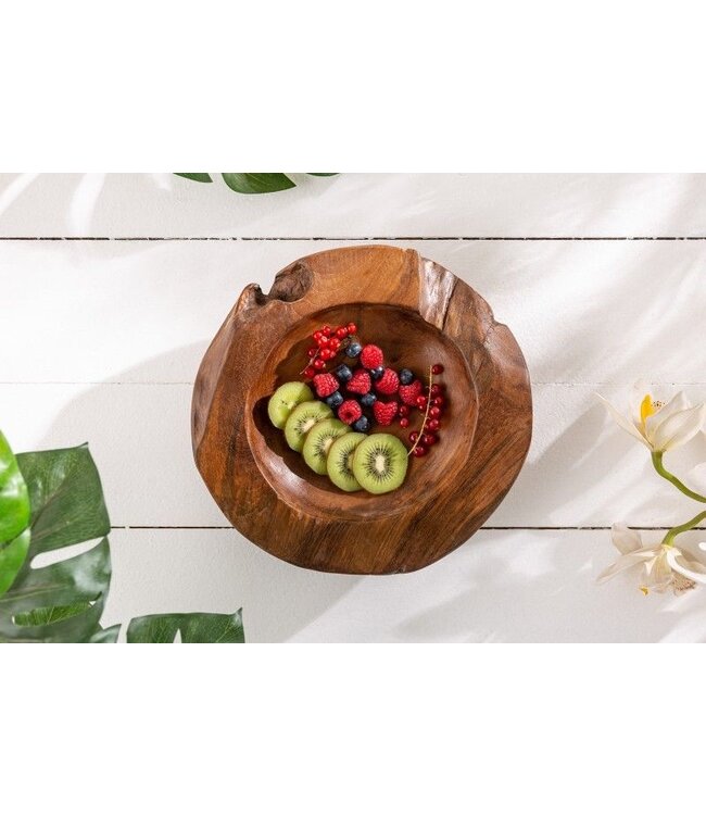 Invicta Interior Massieve kom NATURE ROOT 30cm natuurlijk teakwortelhout - 18117