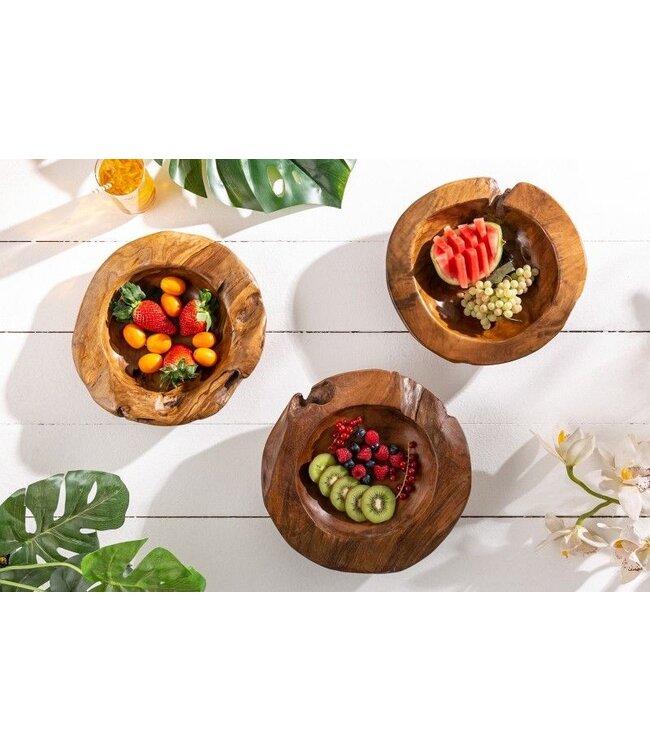 Invicta Interior Massieve kom NATURE ROOT 30cm natuurlijk teakwortelhout - 18117