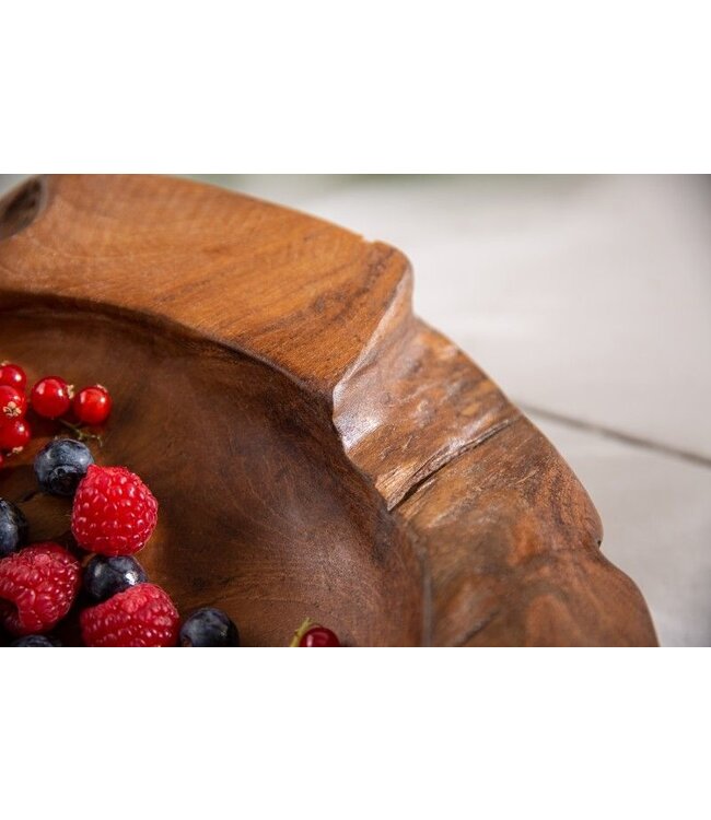 Invicta Interior Massieve kom NATURE ROOT 30cm natuurlijk teakwortelhout - 18117