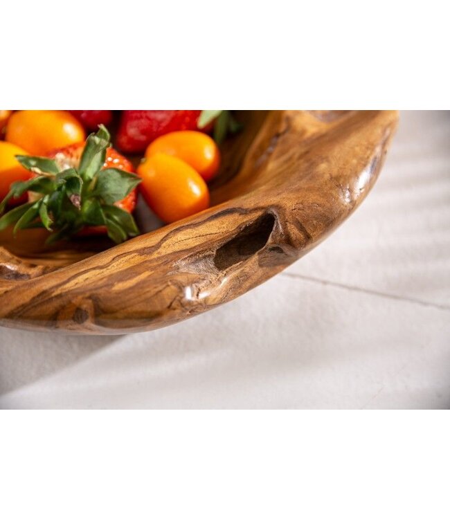 Invicta Interior Massieve kom NATURE ROOT 30cm natuurlijk teakwortelhout - 18117