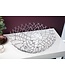 Invicta Interior Design fruitschaal STRUCTUUR 45cm zilver gepoedercoat metaal - 19008