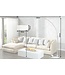 Invicta Interior Design booglamp EXTENSO 230cm witte vloerlamp met wit marmeren voet - 20140