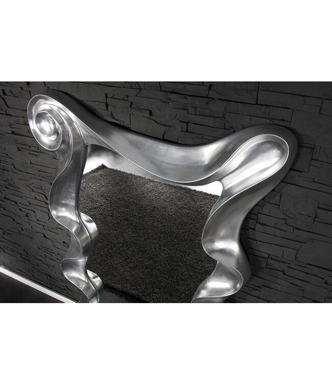 Invicta Interior Extravagante wandspiegel ALICE 160x106cm zilver variabel op te hangen - 20342