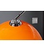 Invicta Interior Uitschuifbare booglamp LOUNGE DEAL 175-205cm vloerlamp met oranje marmeren voet - 20747