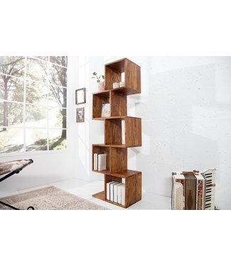 Invicta Interior Stevige kubusplank MAKASSAR 150cm Sheesham uniek graan - 20975
