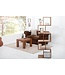 Invicta Interior Stevige kubusplank MAKASSAR 150cm Sheesham uniek graan - 20975