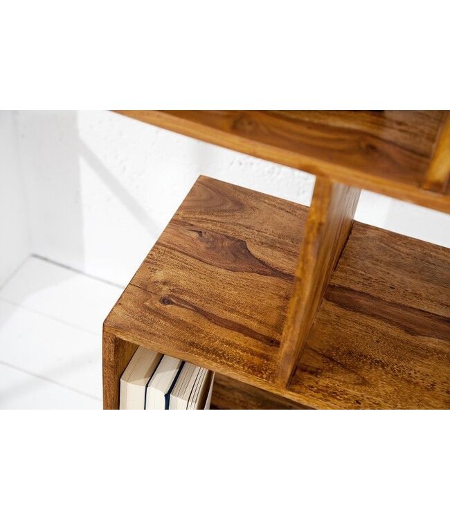 Invicta Interior Stevige kubusplank MAKASSAR 150cm Sheesham uniek graan - 20975