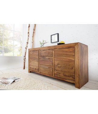 Invicta Interior Massives Dressoir PURE 135cm Sheesham steenafwerking Palisander - 22686