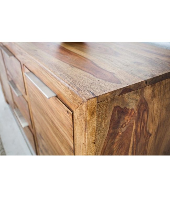 Invicta Interior Massives Dressoir PURE 135cm Sheesham steenafwerking Palisander - 22686