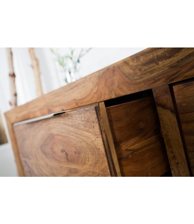 Invicta Interior Massives Dressoir PURE 135cm Sheesham steenafwerking Palisander - 22686