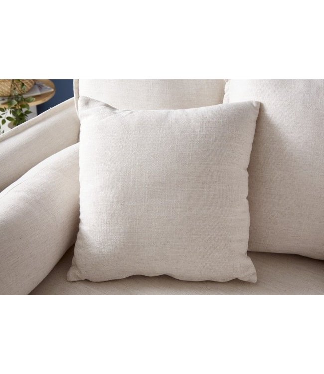 Invicta Interior Bank 3-zits Heaven Natuur Linnen 202cm - 22689