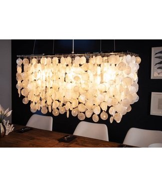 Invicta Interior Design hanglamp SHELL REFLECTIONS 80cm schelpenlamp parelmoer - 22850