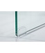 Invicta Interior Designset van 3 glazen salontafels FANTOME 60cm bijzettafels transparant - 22864