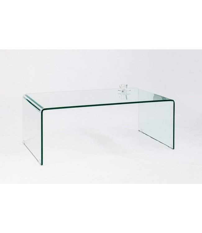 Invicta Interior Extravaganter Glas Couchtisch FANTOME 110cm transparent - 22874