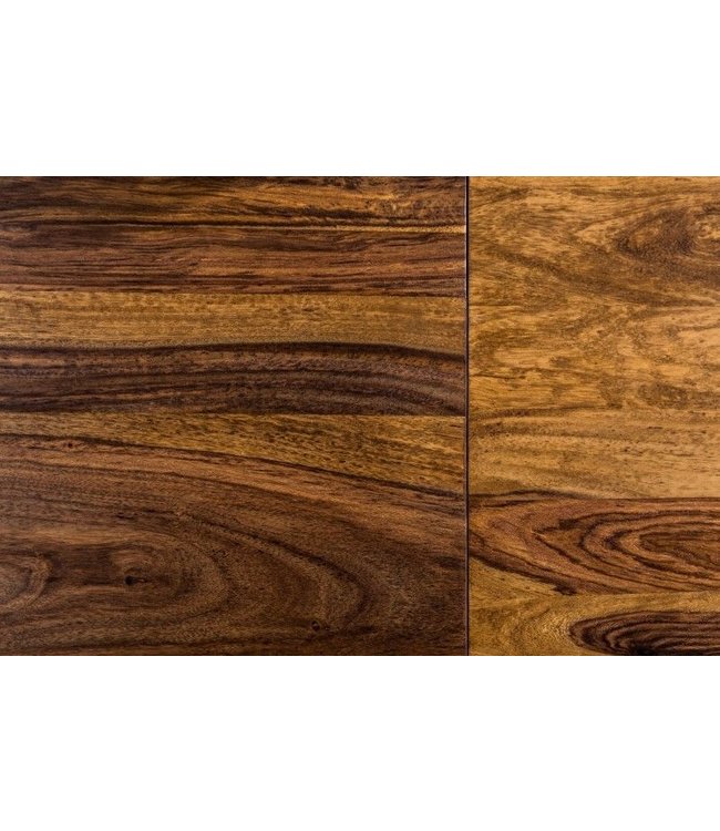 Invicta Interior Massief houten eettafel PURE 160-240cm natuurlijke Sheesham steenafwerking met verlengplaten - 35299