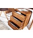 Invicta Interior Stevige rolcontainer CUBUS 60cm Sheesham Palissander Hout Steenafwerking 3 lades - 35896