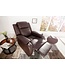Invicta Interior Moderne relaxstoel HOLLYWOOD koffie-tv-stoel met ligfunctie - 36030