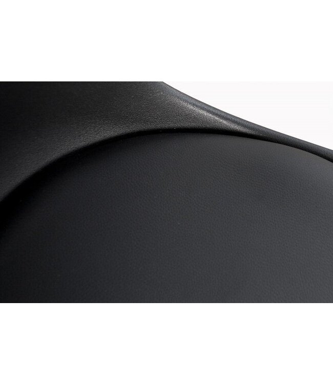 Invicta Interior Retro stoel SCANDINAVIA MEESTERSTUK zwart chroom frame - 36185