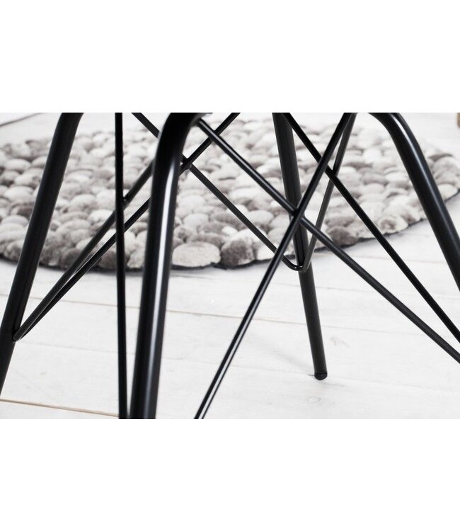 Invicta Interior Retro stoel SCANDINAVIA MEESTERSTUK zwart - 36192