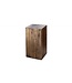 Invicta Interior Massief houten decoratieve kolom COLUMNA 50cm acacia vintage bruine bijzettafel - 36441