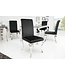 Invicta Interior Elegante stoel MODERN BAROK zwart fluwelen stoelpoten van roestvrij staal - 36546