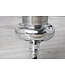 Invicta Interior Design vaas GOAL 75cm zilver plantenbeker aluminium - 37466
