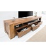 Invicta Interior Massief tv-meubel MAKASSAR 170 cm dressoir met sheesham steenafwerking en drie lades - 38111
