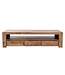 Invicta Interior Massief tv-meubel MAKASSAR 170 cm dressoir met sheesham steenafwerking en drie lades - 38111
